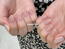 ワンダーシー(WonderShe)/オーロラミラーネイル