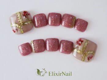 エリクサーネイル 池袋(Elixir Nail)/フット やり放題/クーポン使用