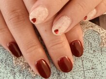 ノブレス 赤坂店(Noblesse)/ハート型ネイル