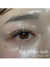 プライベートサロン ヴェール(Veil)/LEDフラットマットラッシュ100本