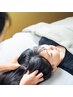 【首肩こり・眼精疲労に】ドライヘッドスパ + 上半身もみほぐし60分