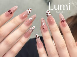 ヒョウ柄ネイル