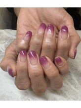 キャンアイドレッシー 前橋小相木店(Can I Dressy)/艶と透明感の大人グラデ