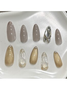 ララネイル(LALA nail)/2月定額デザイン