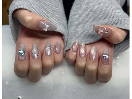 ワンホンガーリーネイル♪