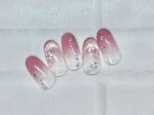 ライト ネイルズ ニシノミヤ(light nails NISHINOMIYA)/桜ネイル♪