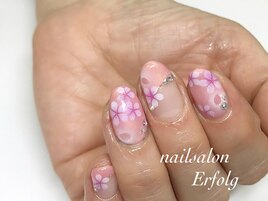 桜ネイル初回8500円/銀座