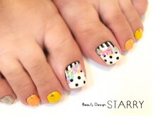 スターリー(STARRY)/ドットとボーダーとお花