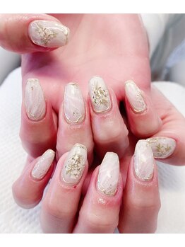コロミネイル(colome nail)/押し花アート