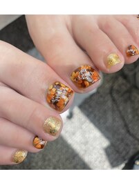 フット×フラワー×べっ甲