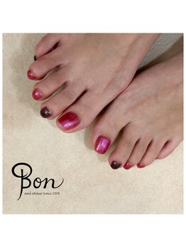 ネイルアトリエ ボン(nail atelier bon)/シェラックジェルネイル