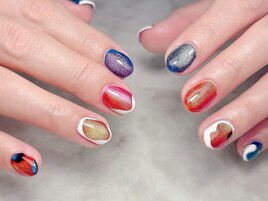 カラフルマグネットデザイン