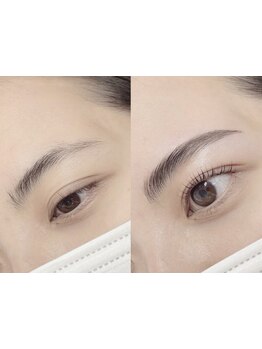 アイブロウメニューがあるサロン