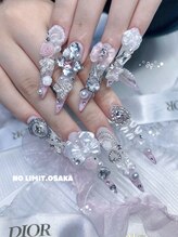 ノーリミットオオサカ 心斎橋(NOLIMIT.OSAKA)/持ち込み/長さだし/つけ放題