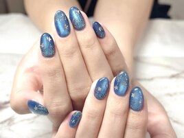 マグネット/持ち込み/星空ネイル