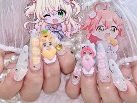3Dパーツ 痛ネイル