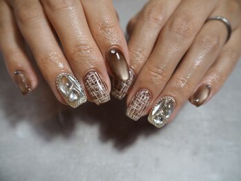 リュール(Lueur)/ツイードネイル