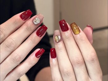 ファンシー 木場店(Fancy)/クリスマス/ 冬/お正月ネイル