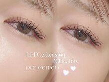 ボーグル ビューティー(BOGL BEAUTY)の雰囲気（LED+＆Healthyでエクステの持続力を高めることができる◎）