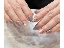 アインネイル(Aing nail)/マグネット×ドット　M.KANA 