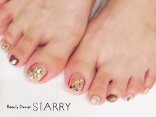 スターリー(STARRY)/秋カラーフット　キラキラシェル
