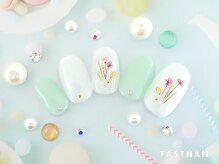 ファストネイル 立川店(FAST NAIL)/シャーベットカラーネイル¥6600