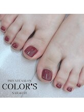 カラーズ ネイル アンド アイ(COLOR'S NAIL&EYE)/フット/ワンカラー