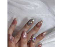 ユカネイル(yuka.nail)/春/マグネット/埋め尽くし