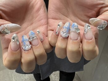 グロウ ネイル(GLOW×NAIL)/Art by RIHO