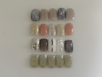 ミュースタイル(mieux style)の写真/【オフ無料★平日限定!!アート付定額ネイル¥6480～/定額サンプル170種類以上】+¥1100でパラジェル変更◎