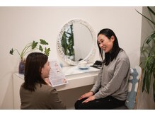 当日のカウンセリング時にメニューの決定や変更も可能です