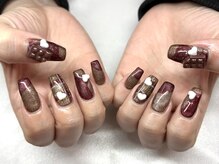 ケーエヌ(KN)/ビターチョコレートネイル★