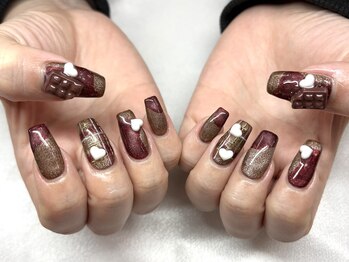 ケーエヌ(KN)/ビターチョコレートネイル★