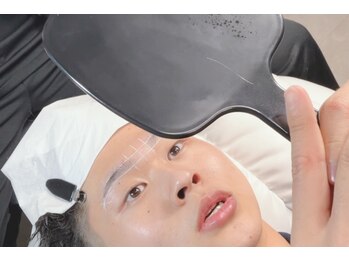 ゴリラアイブロウ 新宿店/眉毛WAX 施術の流れ4