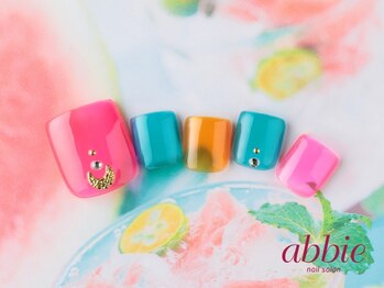 ネイルサロンアビー 北千住店(abbie)/カラフルクリア◇￥10054