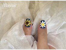 スラッシュフレーバー(/flavor)/お花アート♪