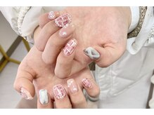 セネル(SeneL)/ツイードネイル★大阪/福島