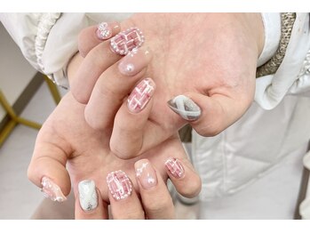 セネル(SeneL)/ツイードネイル★大阪/福島