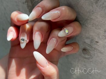 チッチ 小倉店(chicchi)の写真/【小倉駅3分】ワンカラー¥4980◎美しいフォルムに大満足間違いなし◎自爪に優しいフィルインネイルあり♪