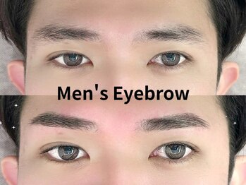 アンジェリック 八王子OPA店(Angelic)の写真/《予約殺到★メンズ眉毛WAX脱毛》眉毛を整えるだけで一気に垢抜け度アップ！施術時間30分の時短仕上げ!!