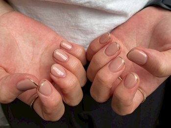 ザ コモン ネイル恵比寿(the common nail)/スキニーフレンチネイル