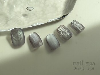 ニュアンスマグネットネイル