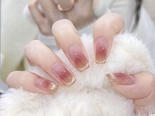 ベストネイル 渋谷109前店(Best Nail)/チークマグネットフレンチ