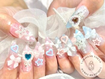 ネイルズガッシュ 川崎店(NAILsGUSH)の写真/【可愛いカラーとパーツmixで1ランクUP】話題のパーツなど豊富にご用意◎やりたいパーツが見つかるお店