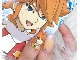 痛ネイル　チーク　韓国