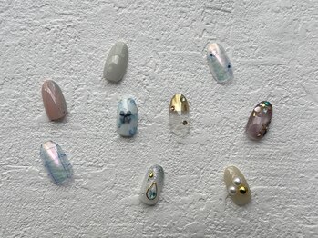 リボン 立川店(Ribbon)の写真/アートの種類も豊富！モチ良く満足の仕上がり◎定額フットネイルも大人気♪