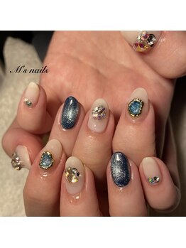 エムズネイル サベージ(M's nails Savage)/ブルーマグネット