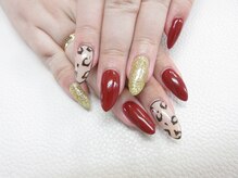 ネイルサロン キラップ(Nail Salon KiLAP)/アニマル柄￥6980