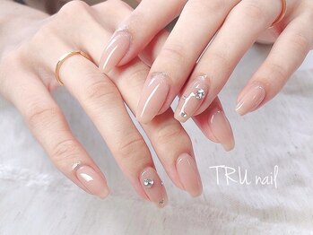 トゥルーネイル アンド アイ 表参道店(TRU NAIL & EYE)の写真/パラジェル変更OK♪ワンカラーorラメグラデ★アート2本OK★ナチュラルジェル￥4990】手元から垢抜け女子に!