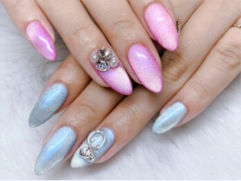 スナッピーネイルズ(Snappy Nails)/マグネットネイル2本アート
